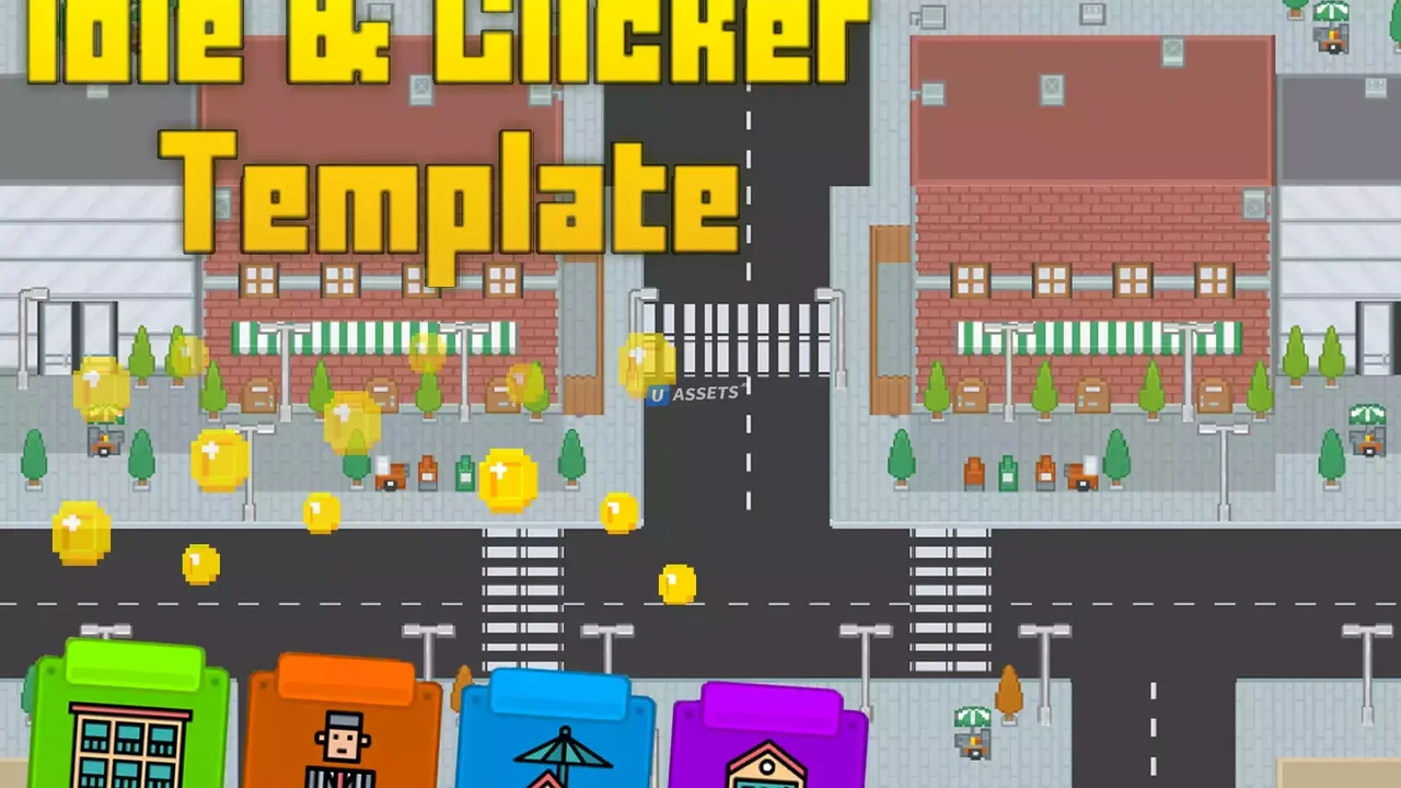 Clicker-Idle Game Template