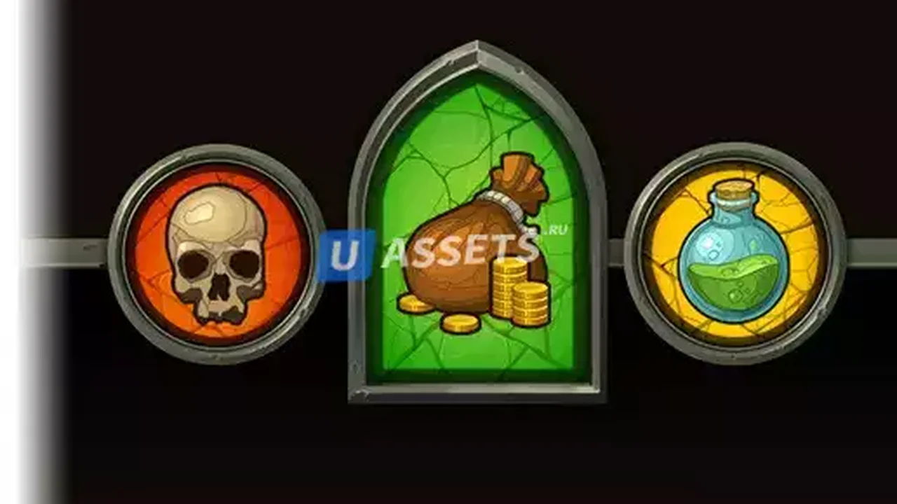 Fantasy Buttons