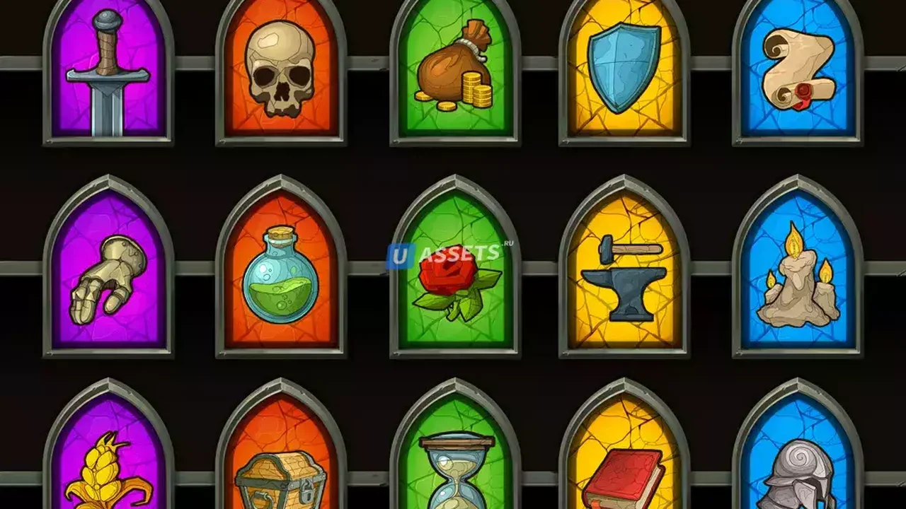 Fantasy Buttons