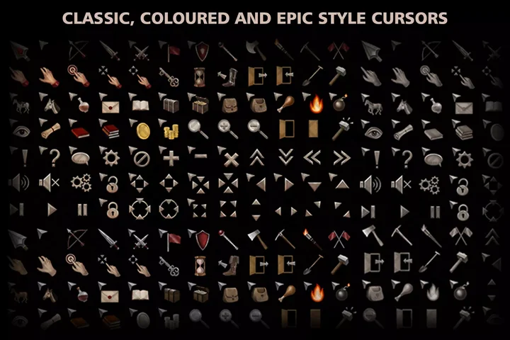Stylized RPG Cursors