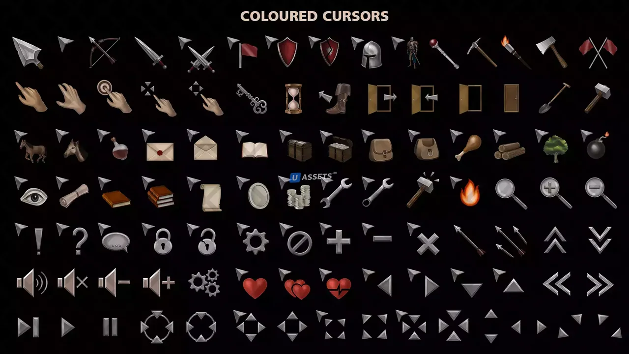 Stylized RPG Cursors