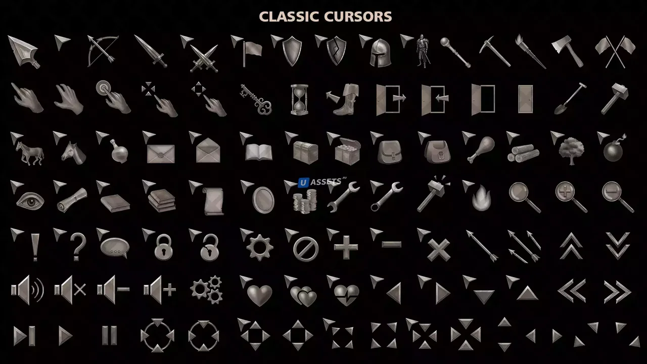 Stylized RPG Cursors