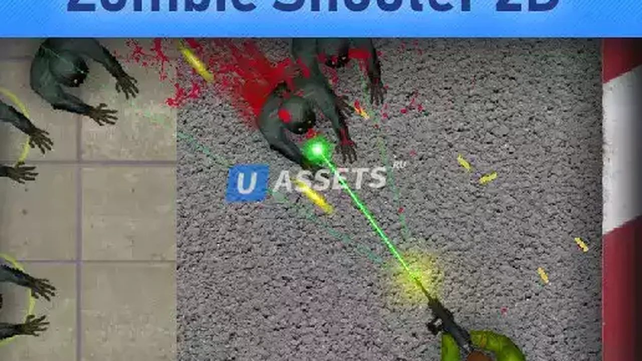 Zombie Shooter 2D