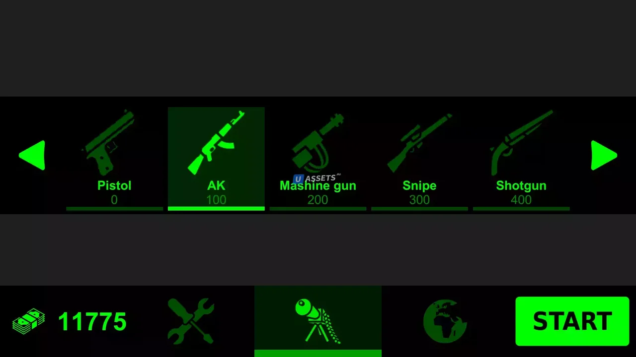 Zombie Shooter 2D