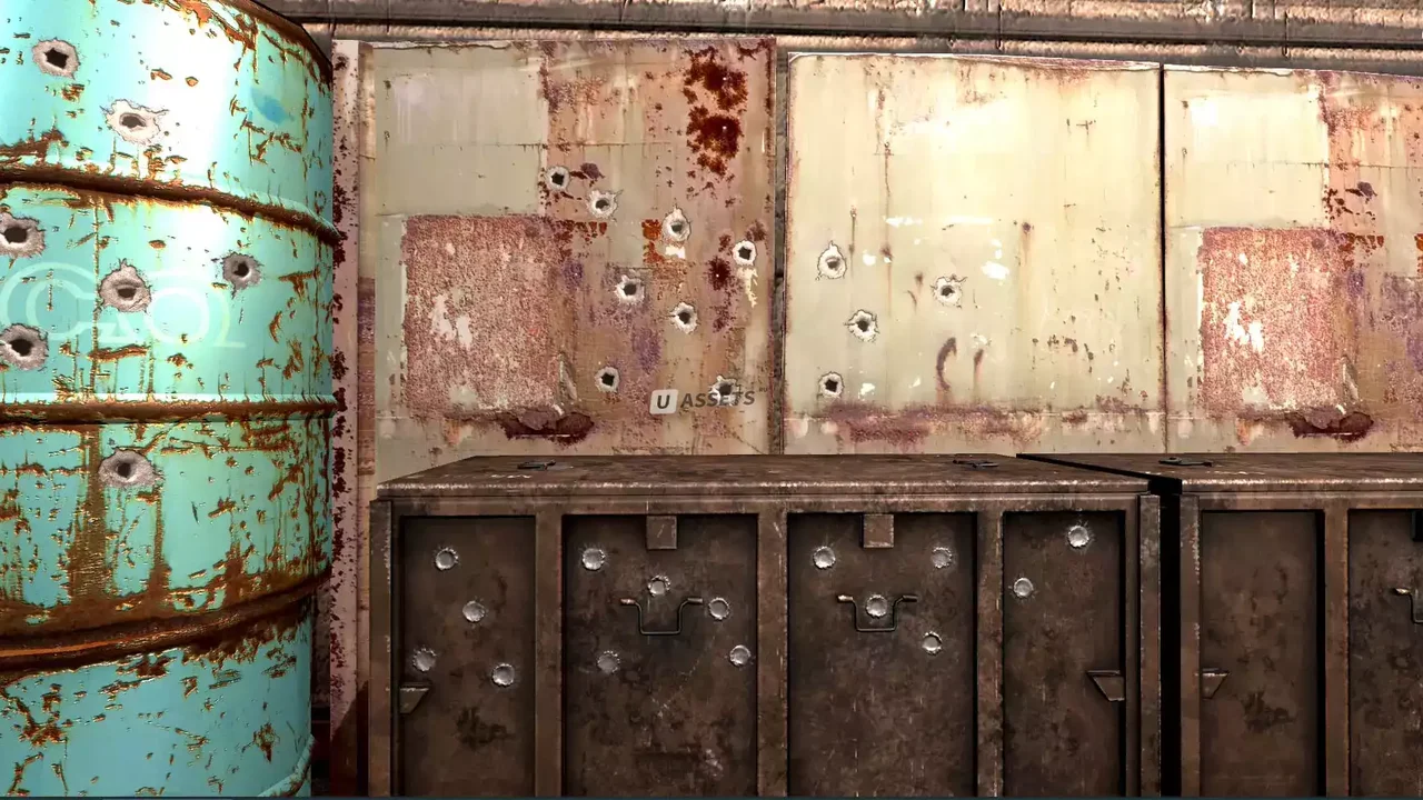 Bullet Impact VFX and Bullet Hole Decals With Sounds