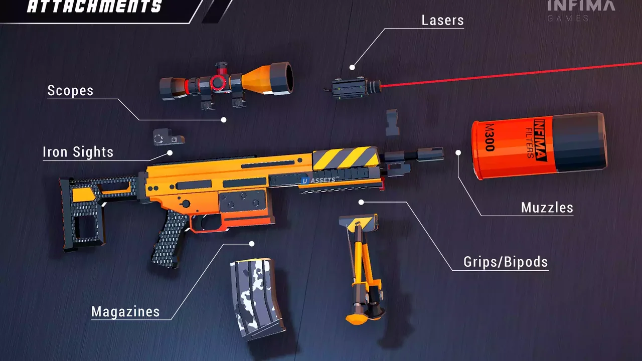 Low Poly Shooter Pack