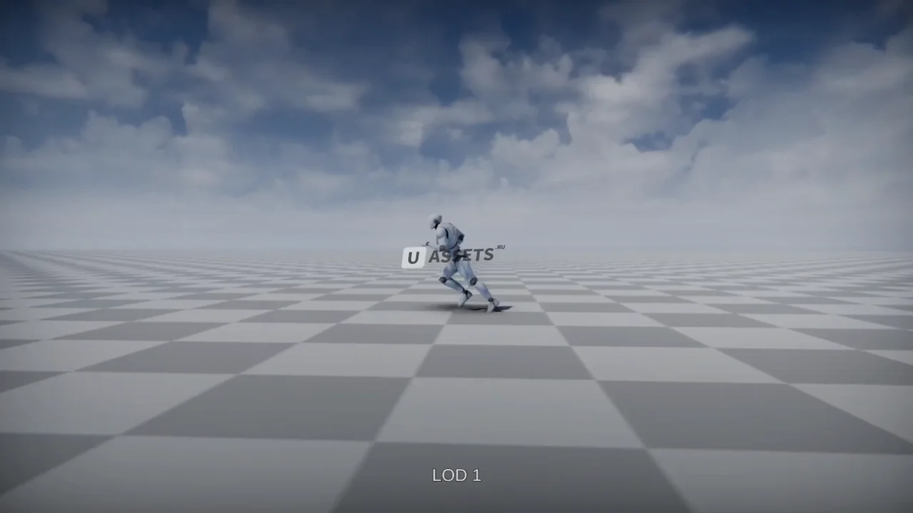 Animation LOD Unity3D