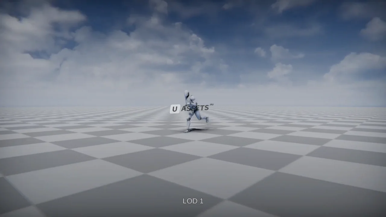 Animation LOD Unity3D