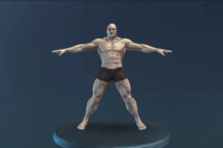 Base Male (Muscular)