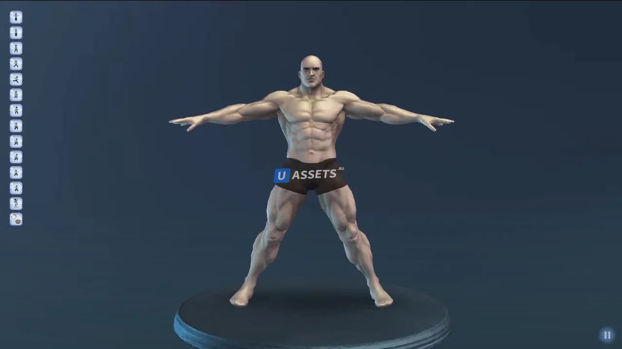 Base Male (Muscular)