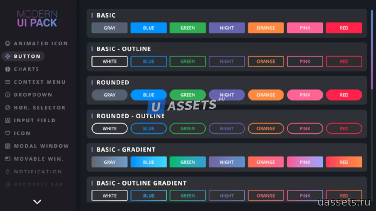 Modern UI Pack