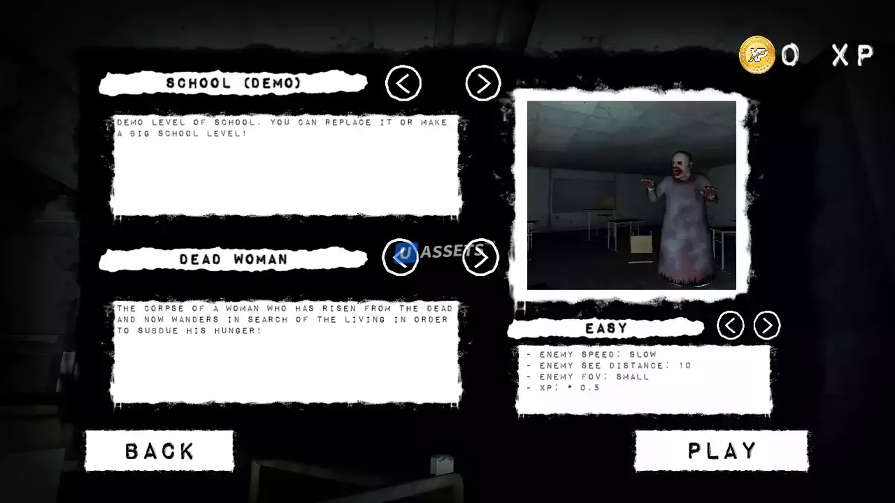 Eyes of Horror - Mobile Game Template v1.1