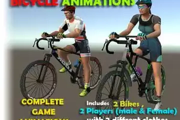 Cyclist Animations HD