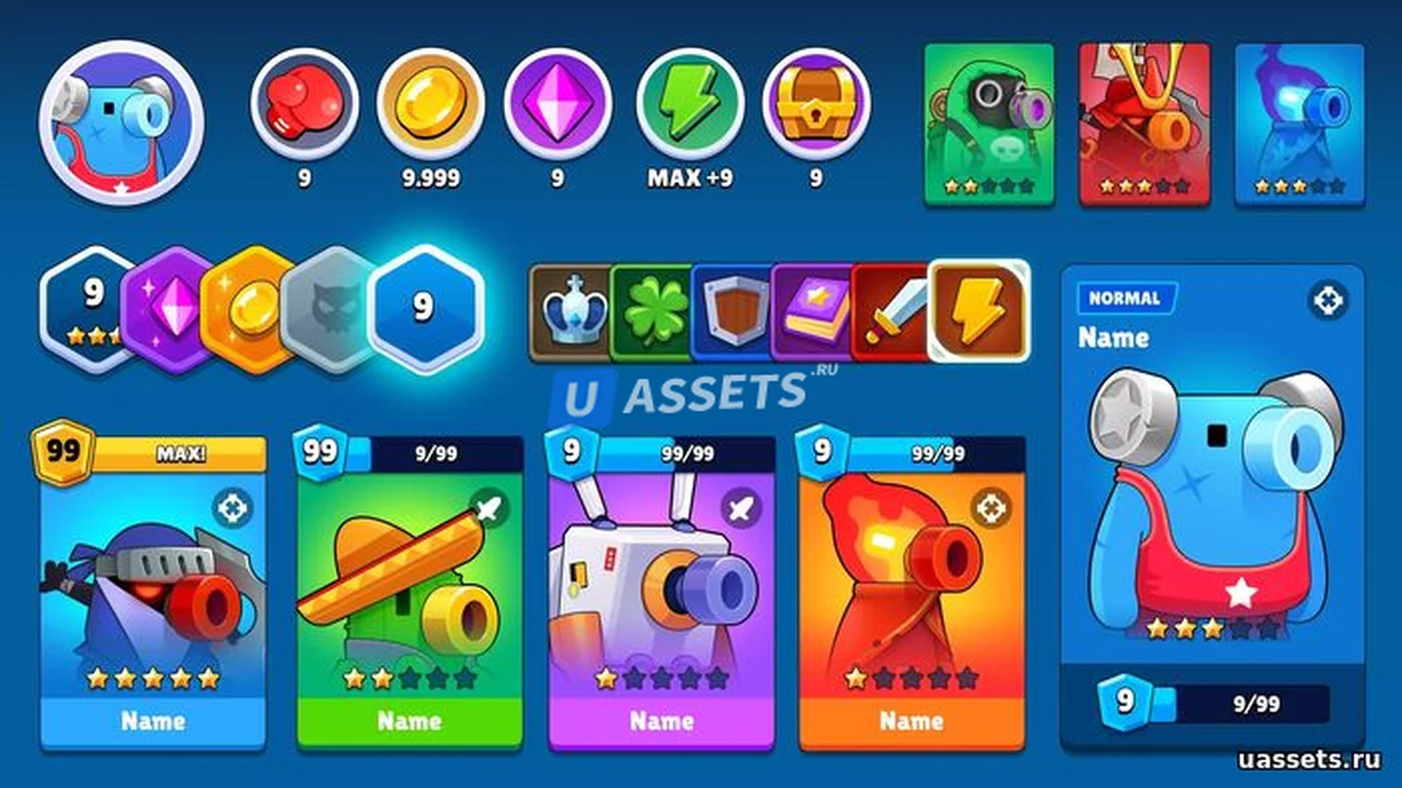 GUI PRO Kit - Casual Game