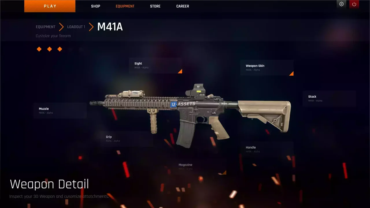 Shooter Game User Interface Starter