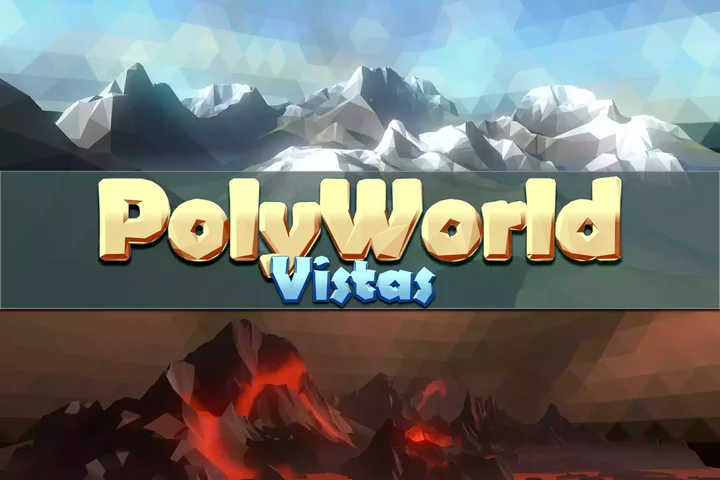 PolyWorld: Low Poly Vistas