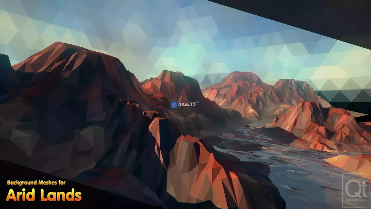 PolyWorld: Low Poly Vistas