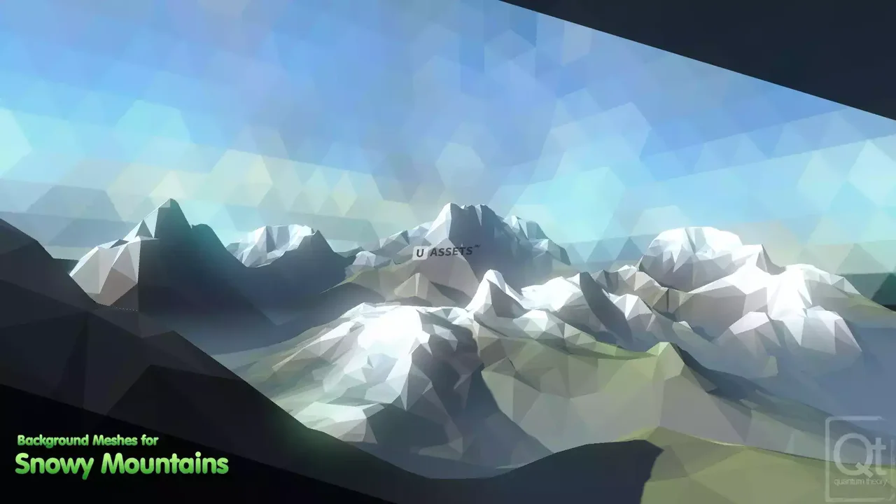 PolyWorld: Low Poly Vistas