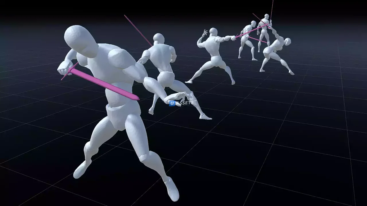 Rapier Anim Set