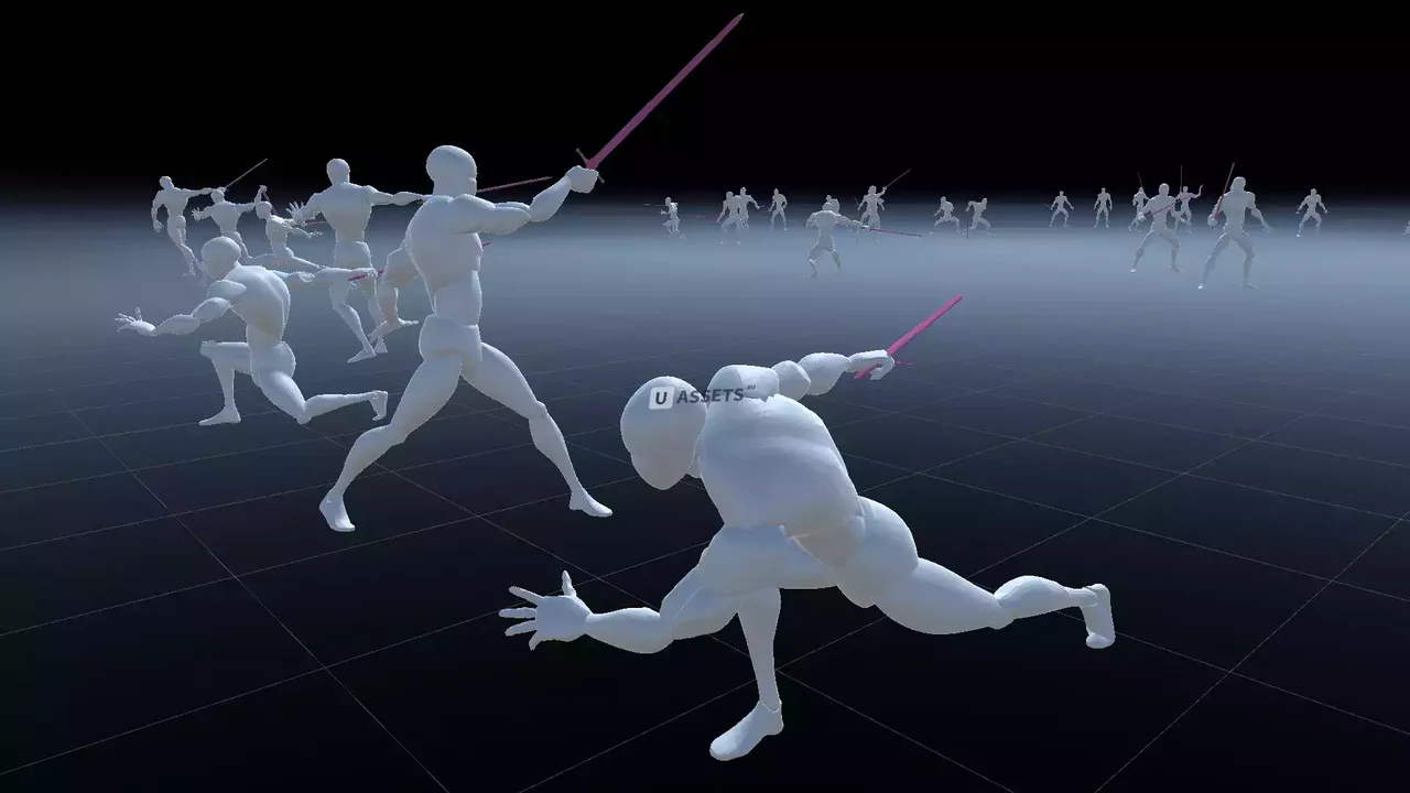Rapier Anim Set