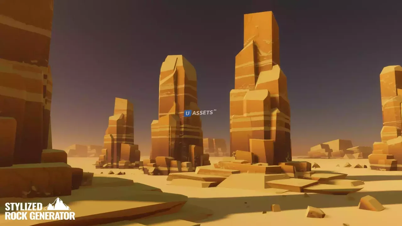 Stylized Rock Generator