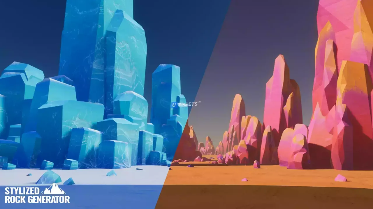 Stylized Rock Generator