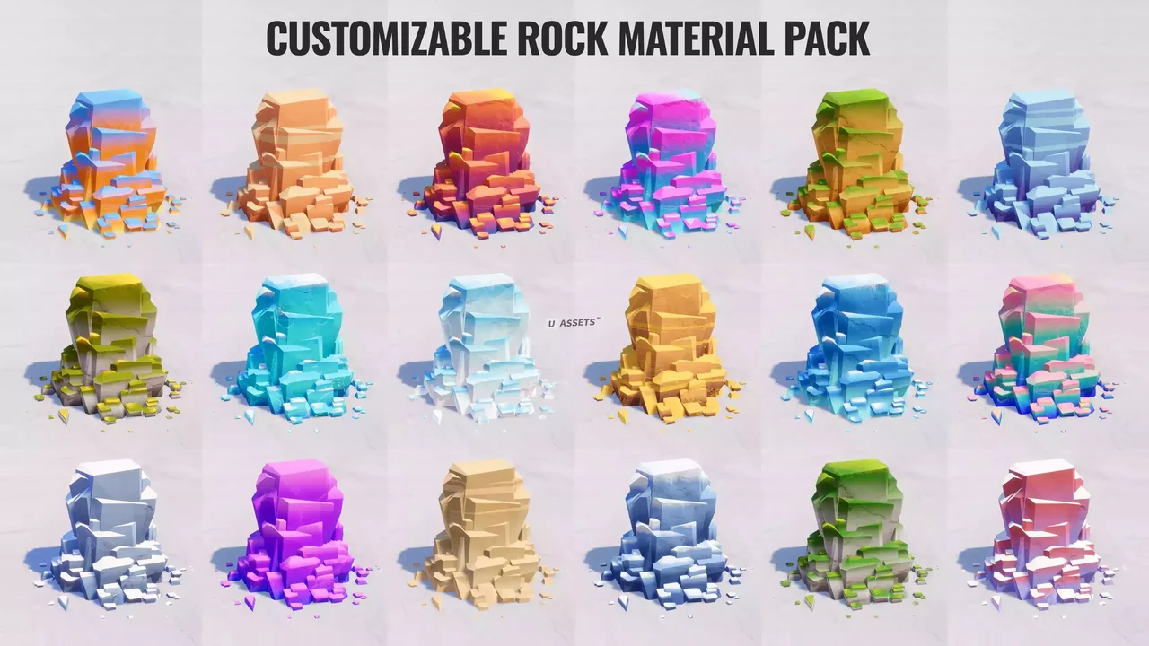 Stylized Rock Generator