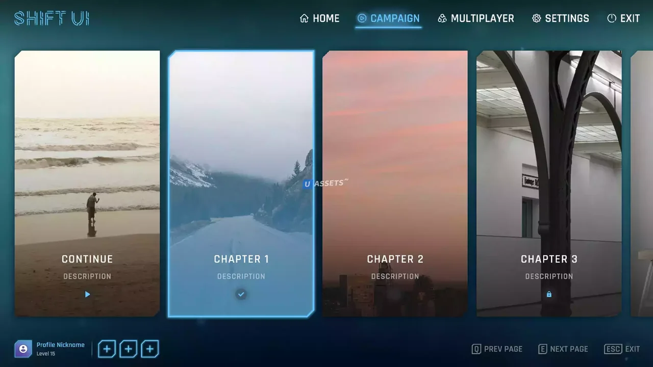 Shift - Complete Sci-Fi UI