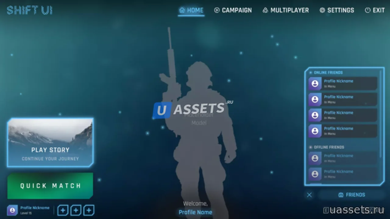 Shift - Complete Sci-Fi UI