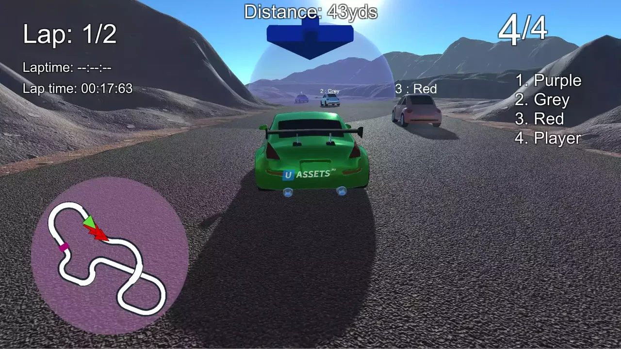 Simple Car Positioning System