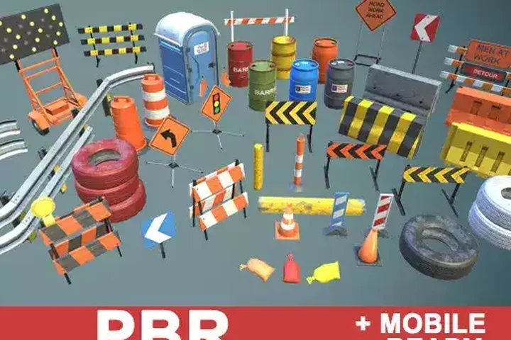Construction Props Set