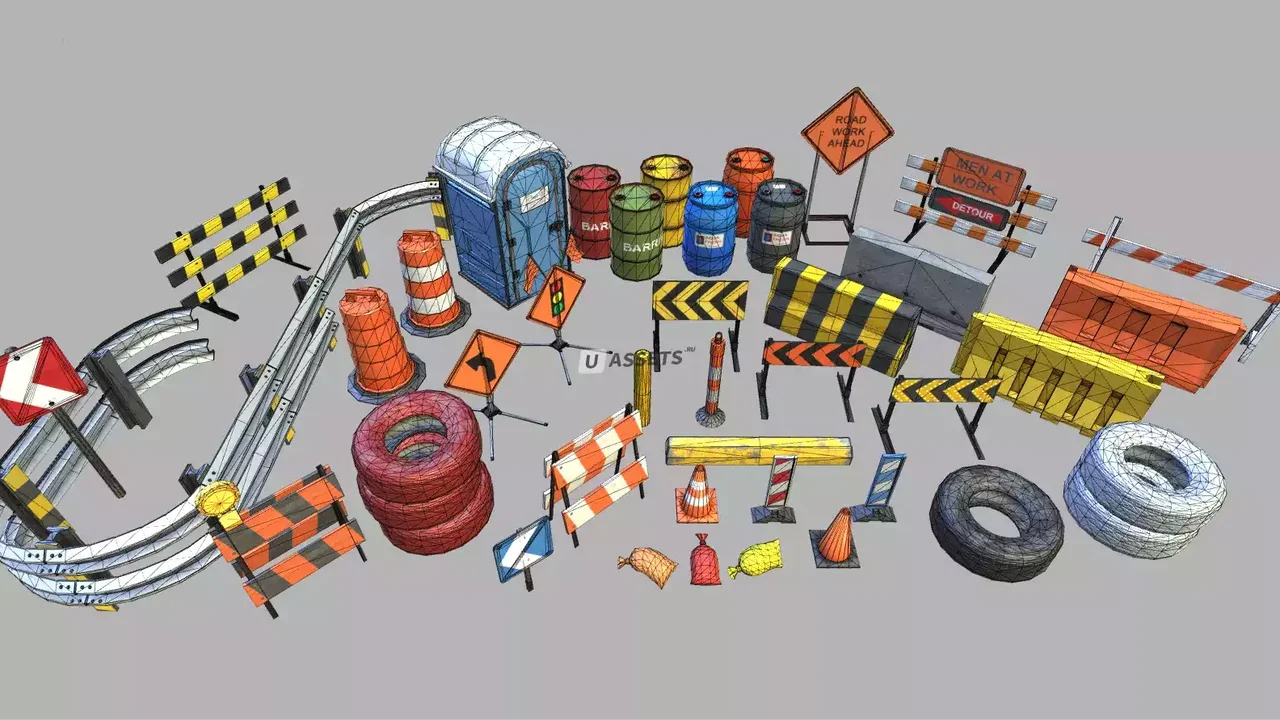 Construction Props Set