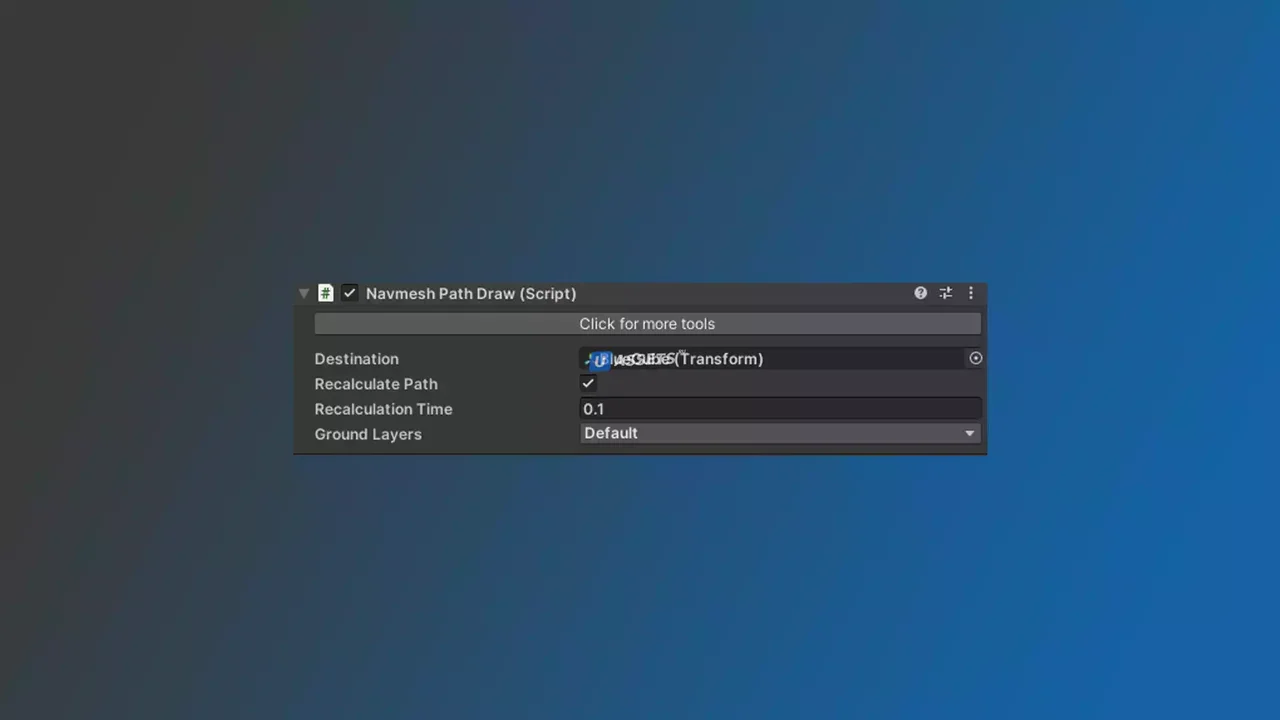 Navmesh Path Draw