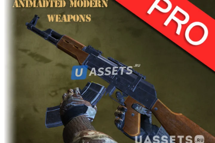 Animated Modern Weapons + Arms (SMGs and Assaults)+ SFX