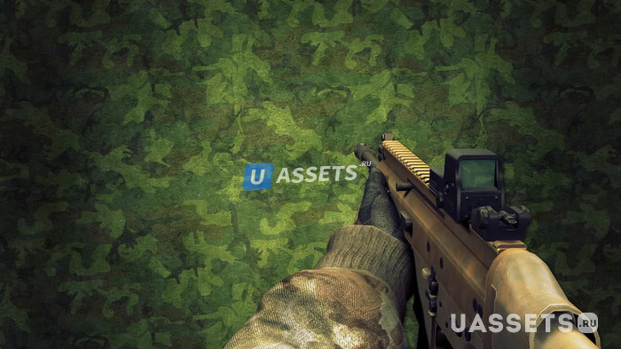Animated Modern Weapons + Arms (SMGs and Assaults)+ SFX