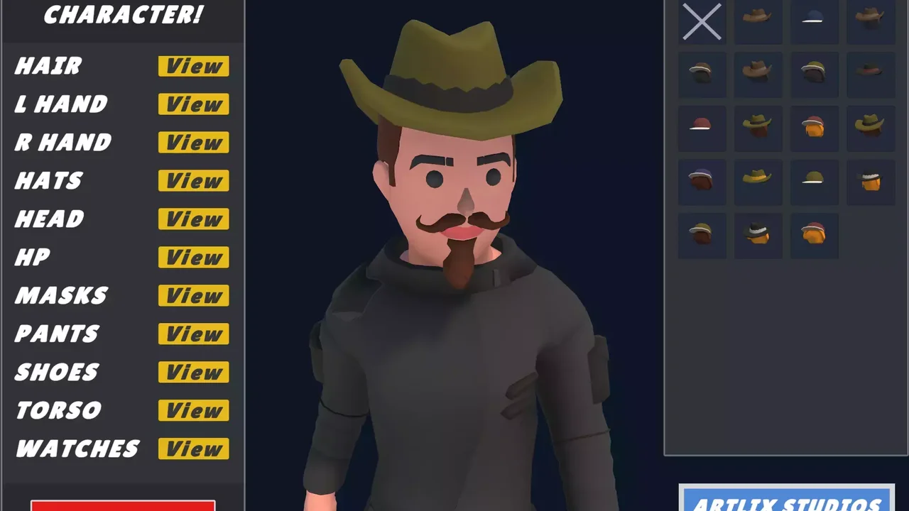 Customizable 3D City Characters Vol 2