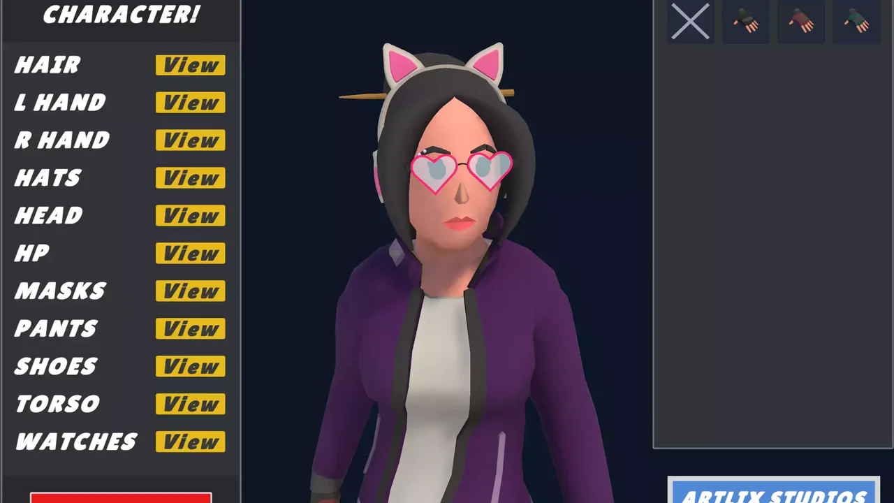 Customizable 3D City Characters Vol 1