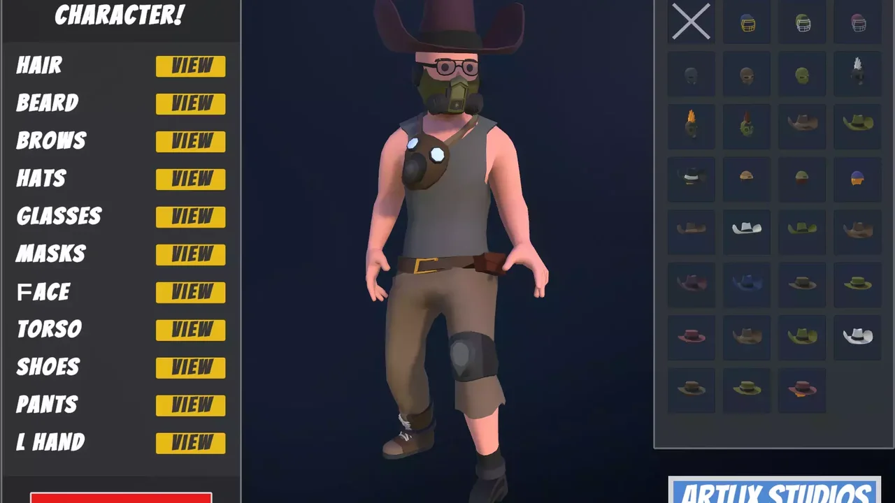 Customizable 3D Survival Characters Vol 2