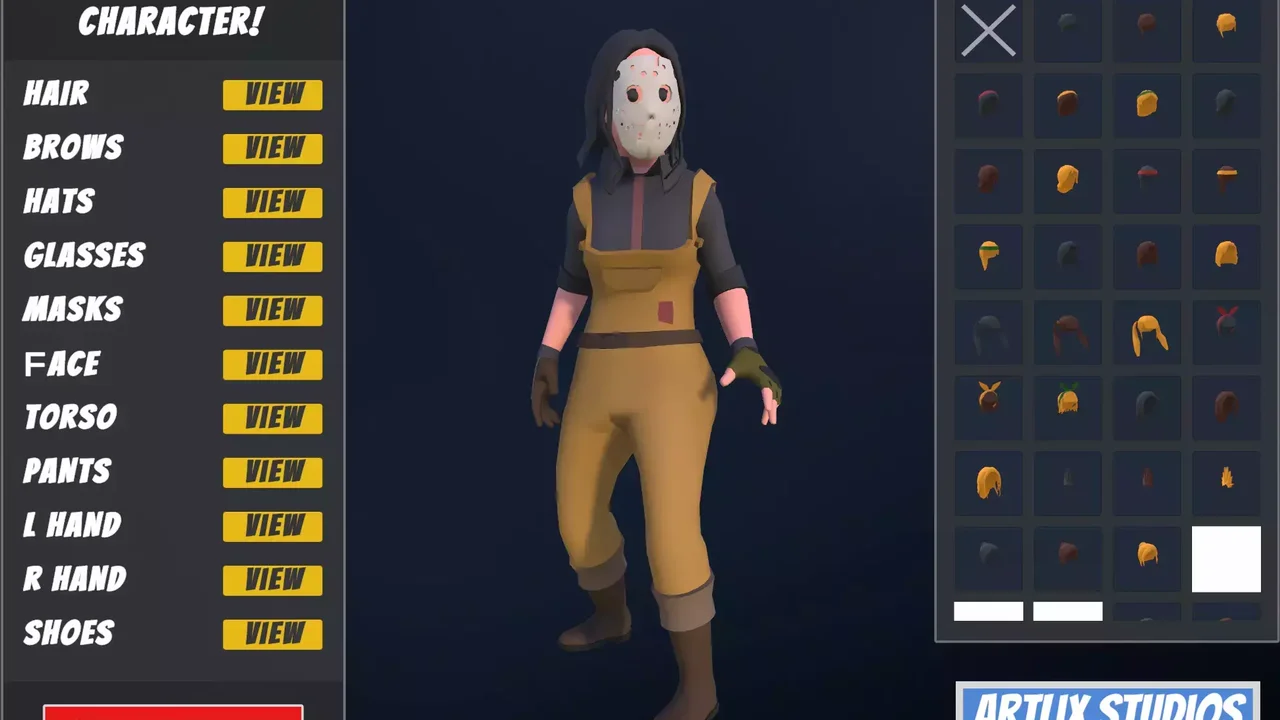 Customizable 3D Survival Characters Vol 2