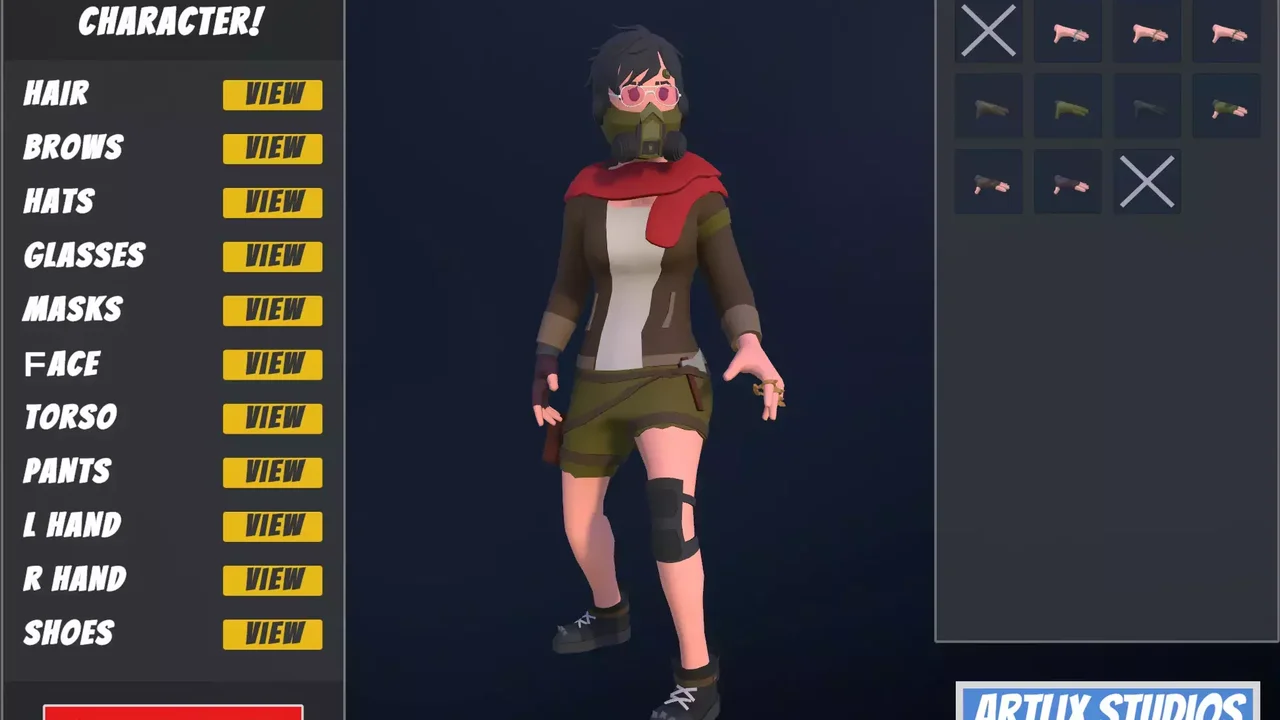 Customizable 3D Survival Characters Vol 2