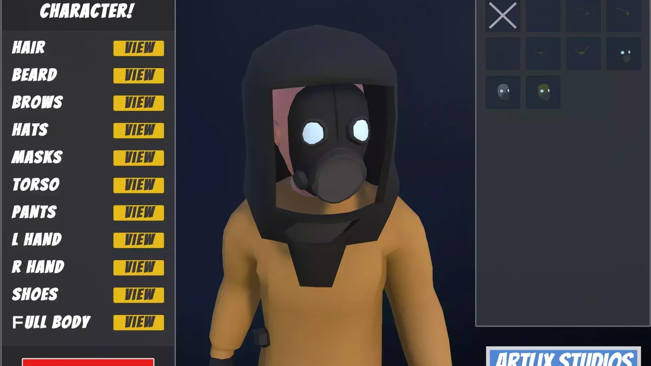 Customizable 3D Survival Characters Vol 1