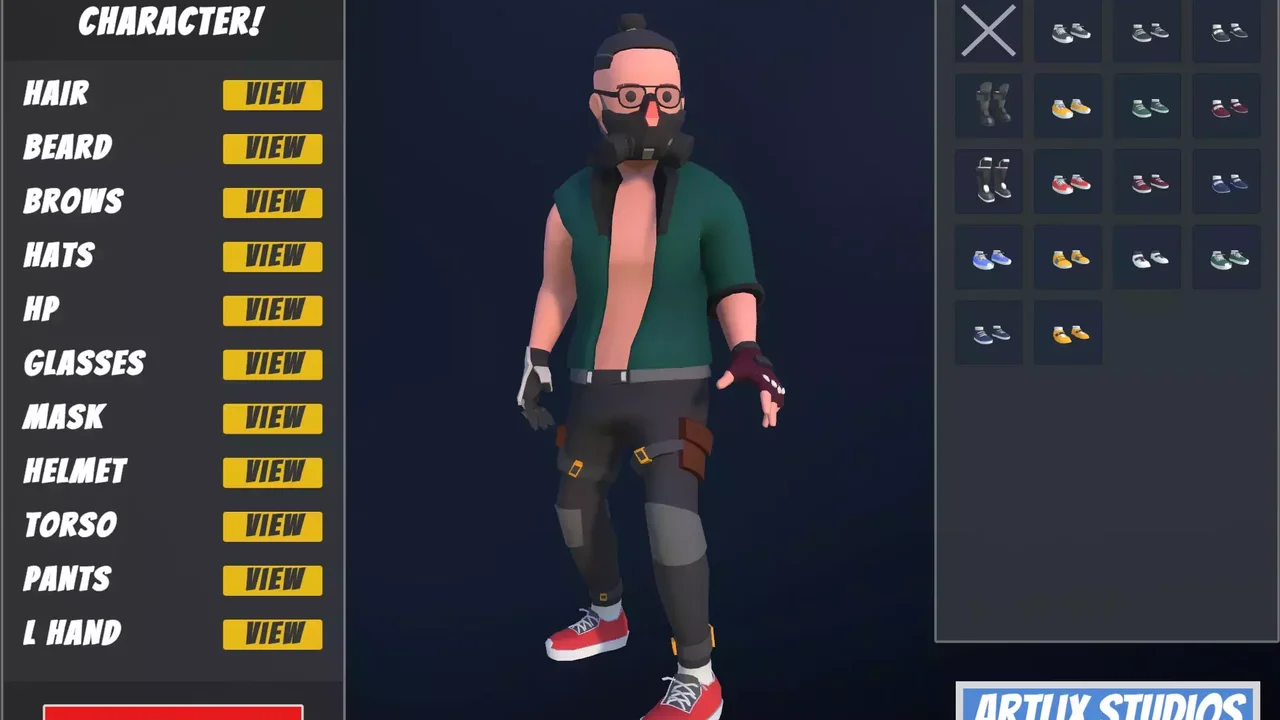 Customizable 3D Characters Complete Bundle