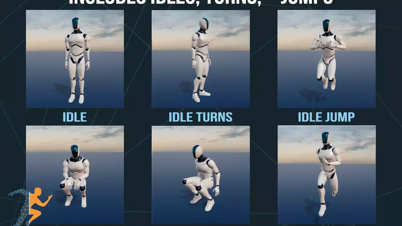 Omni Animation - Core Locomotion Pack
