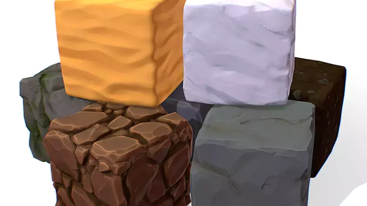 Cube Bundle - PBR Handpainted Series