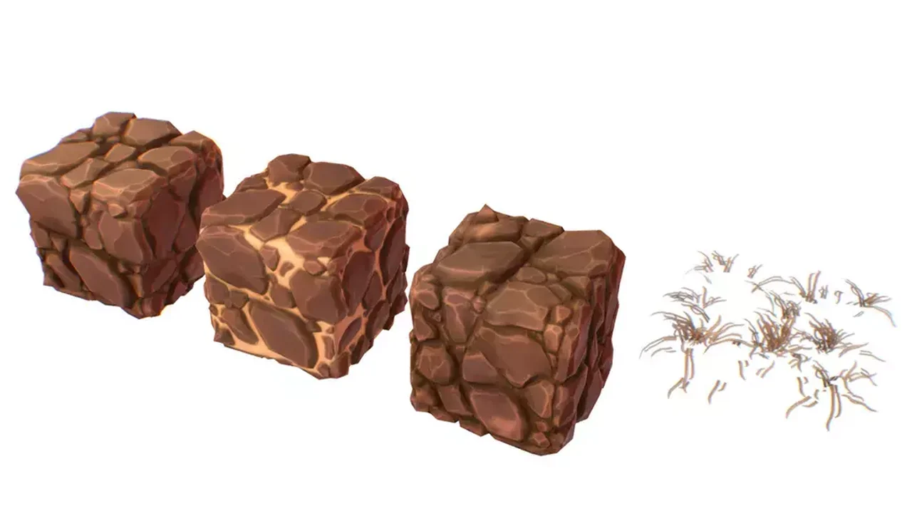 Cube Bundle - PBR Handpainted Series