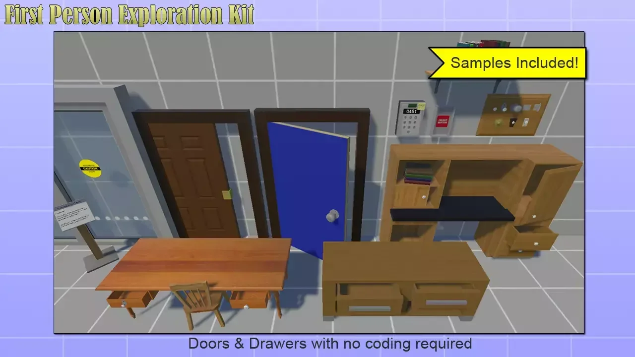 First Person Exploration Kit