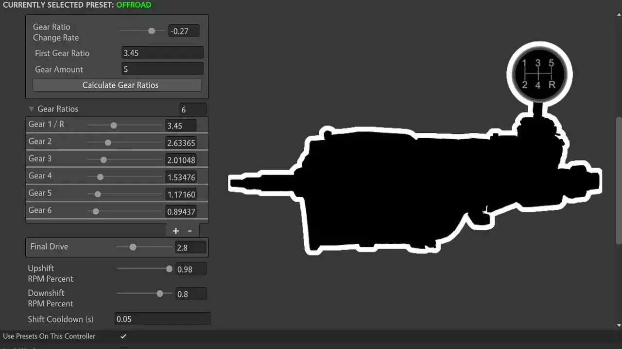 Custom Vehicle Controller