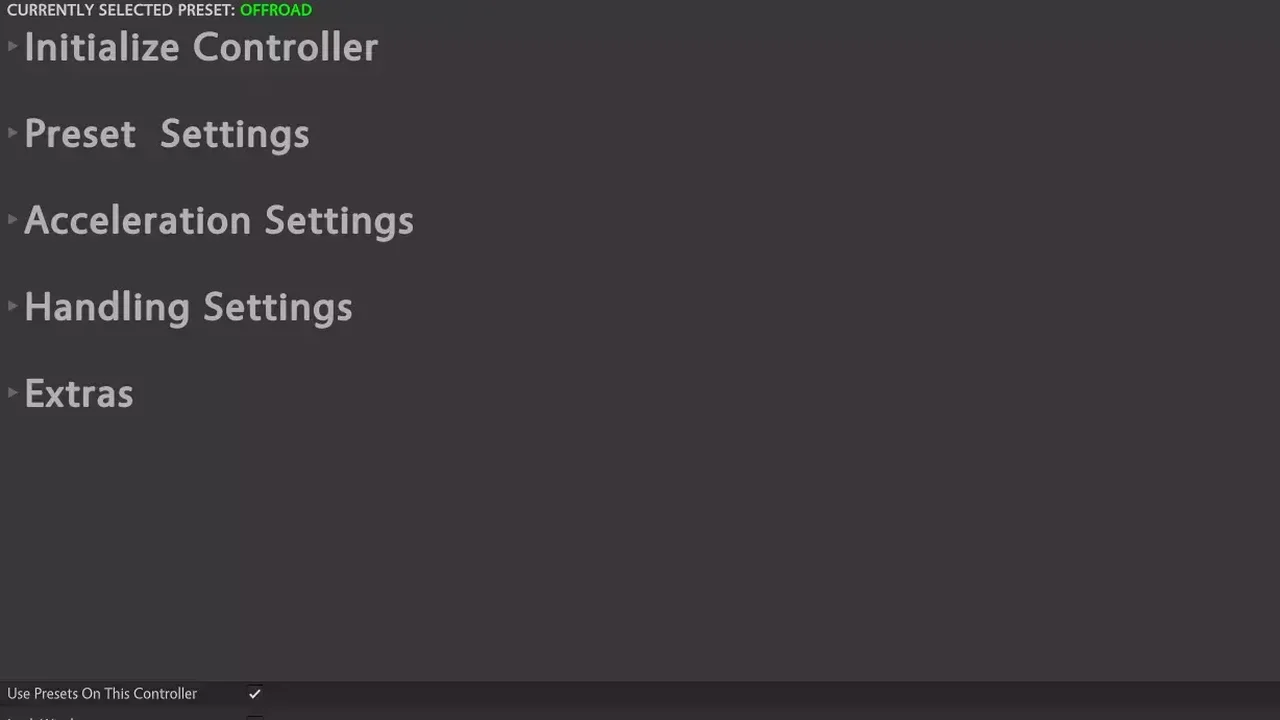 Custom Vehicle Controller