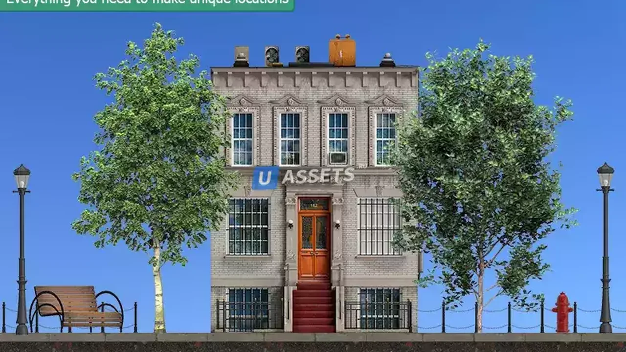 2D Realistic City. Mega Pack