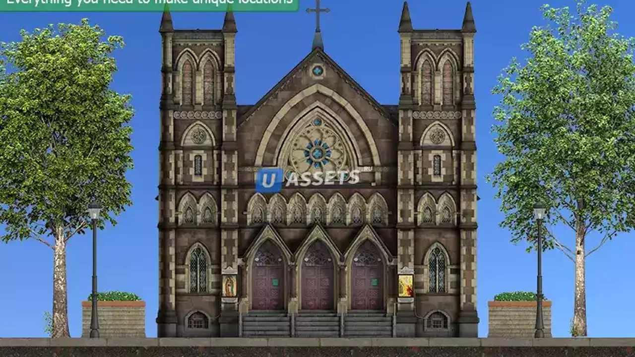 2D Realistic City. Mega Pack